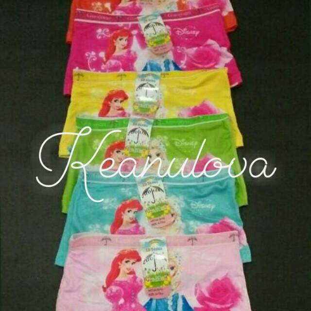 FREYA KIDS Boxer anak perempuan Art Karet Besar