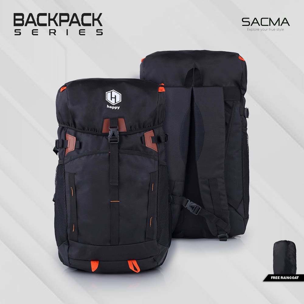 Tas Gunung Hiking Backpack Adventure Carrier 40L Semi Carrier - Tas Semi Keril Murah Original Kuat Ransel Traveling Backpacker BA403