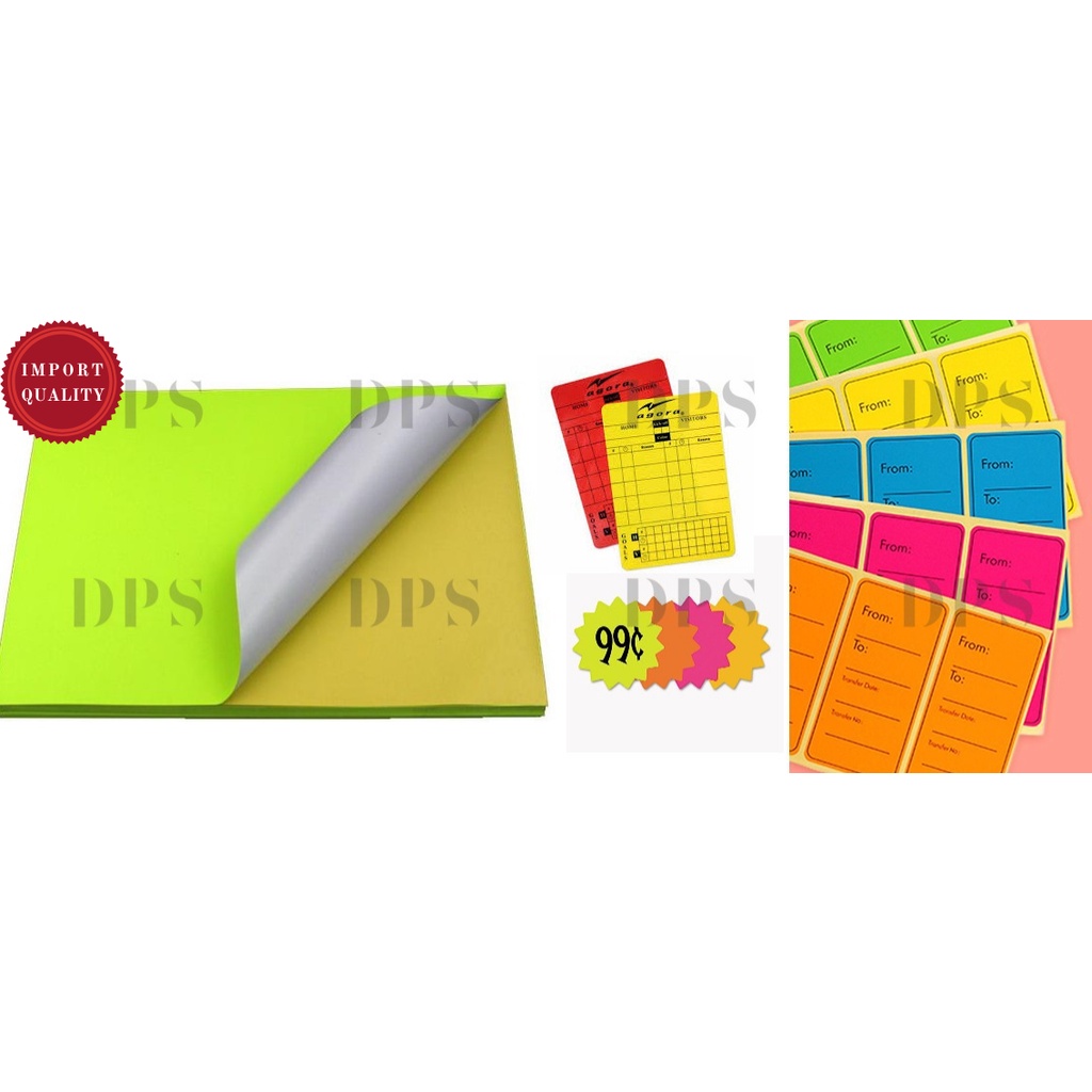 

Kertas Stiker Removable Yellow ROLL 107cm x 100m Stabilo