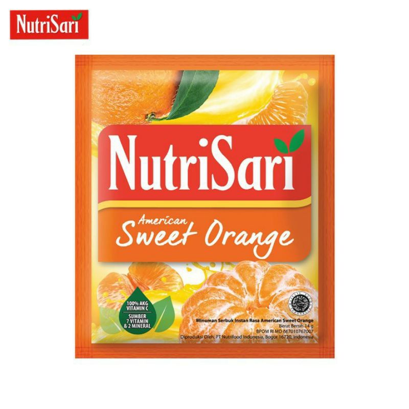 

Nutrisari Sweet Orange