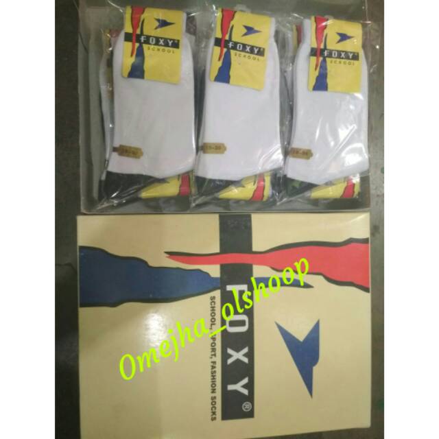 Kaus kaki Scholl/sport/fashion anak2 dan dewasa merk FOXY