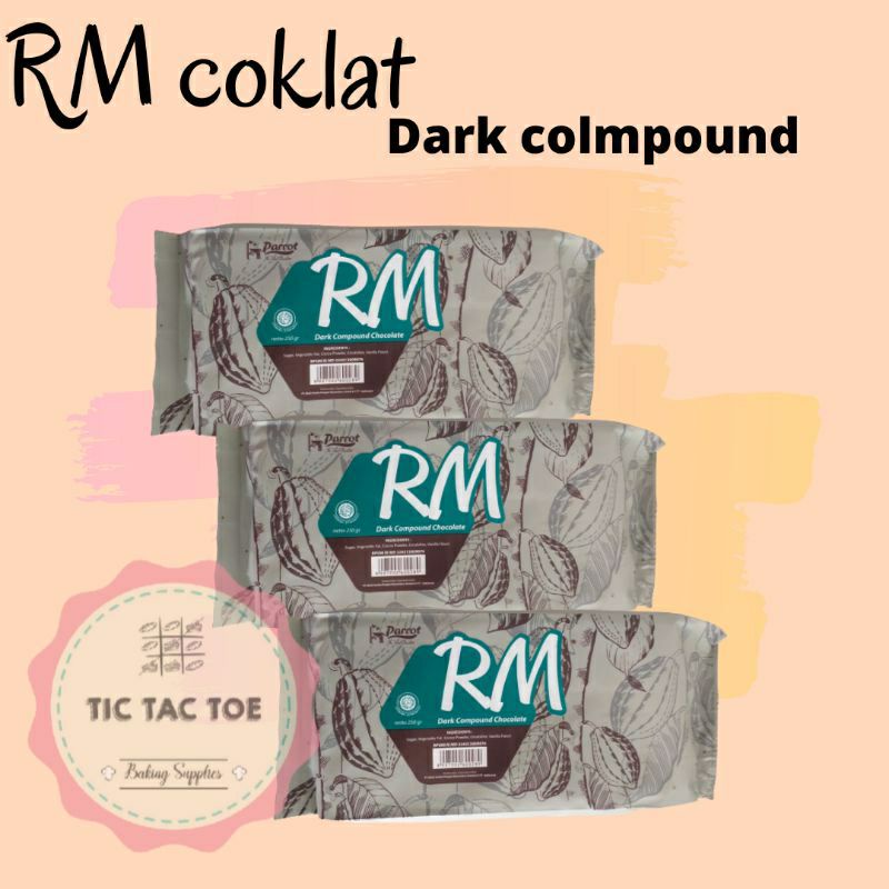 Coklat RM Dark Compound 250gram