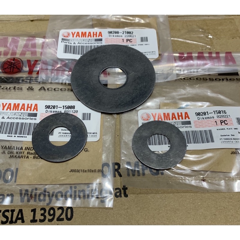 Washer Plate atau Ring atau Seng Rasio Nouvo Mio Set plat rasio seng ratio plate nouvo original