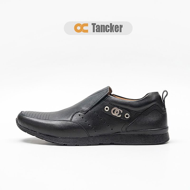 OC-TANCKER SEPATU SNEAKERS KULIT ASLI