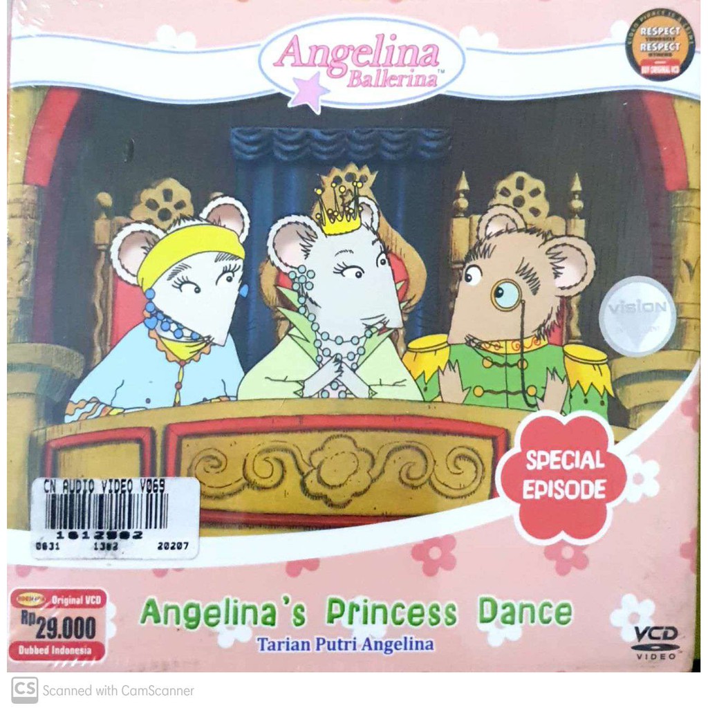Angelina Ballerina Special Episode: Angelina's Princess Dance | VCD Original