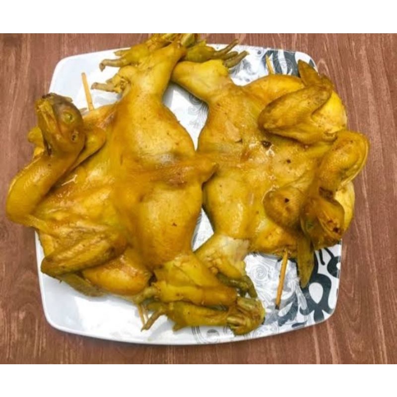 

AYAM KUNING/UNGKEP , siap goreng/ bakar khas sunda