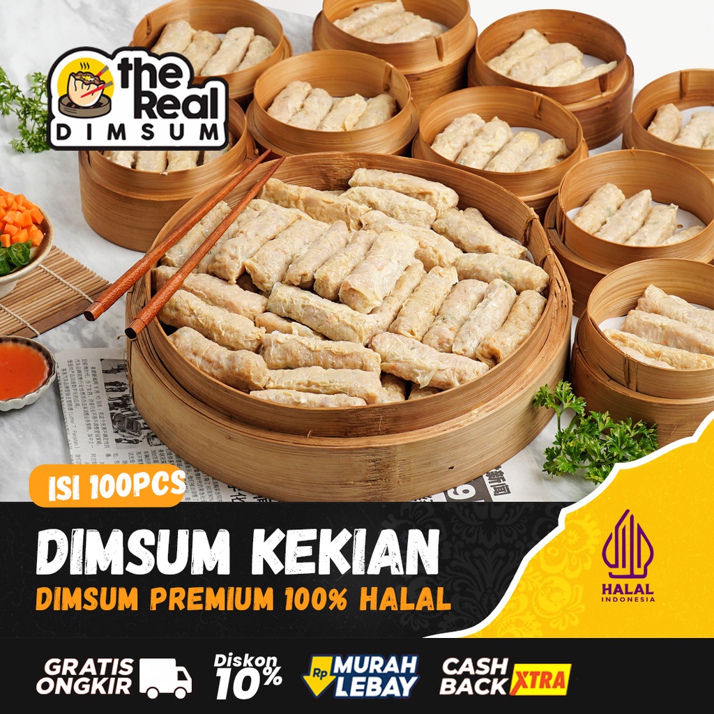 

Dimsum Kekian Halal Isi 100