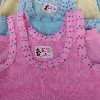 Singlet bayi kiki / baju singlet bayi 1 pcs size S