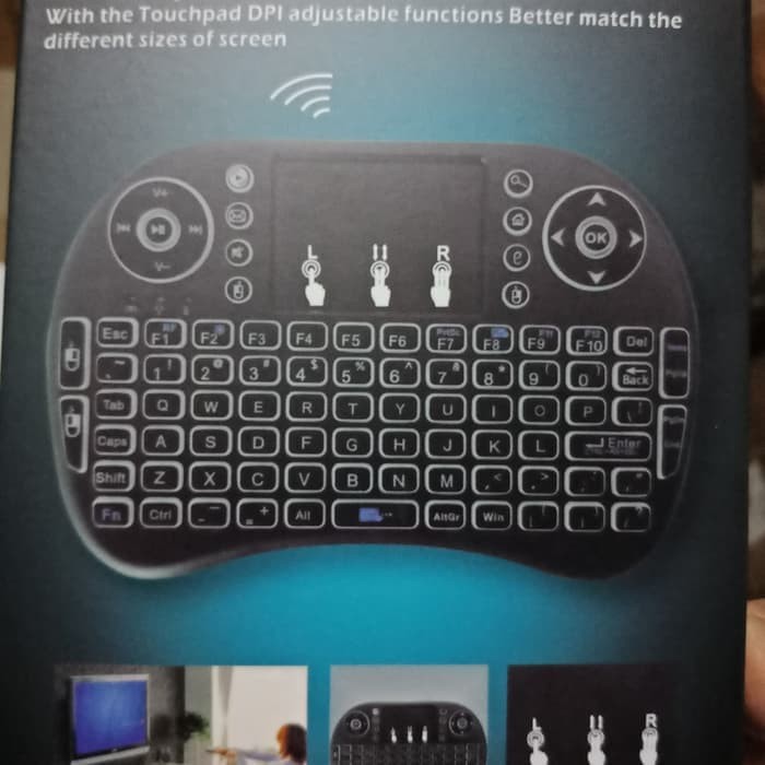 Paket Android Tv Box TANIX TX3 mini RAM 2GB ROM 16GB + Mini Keyboard