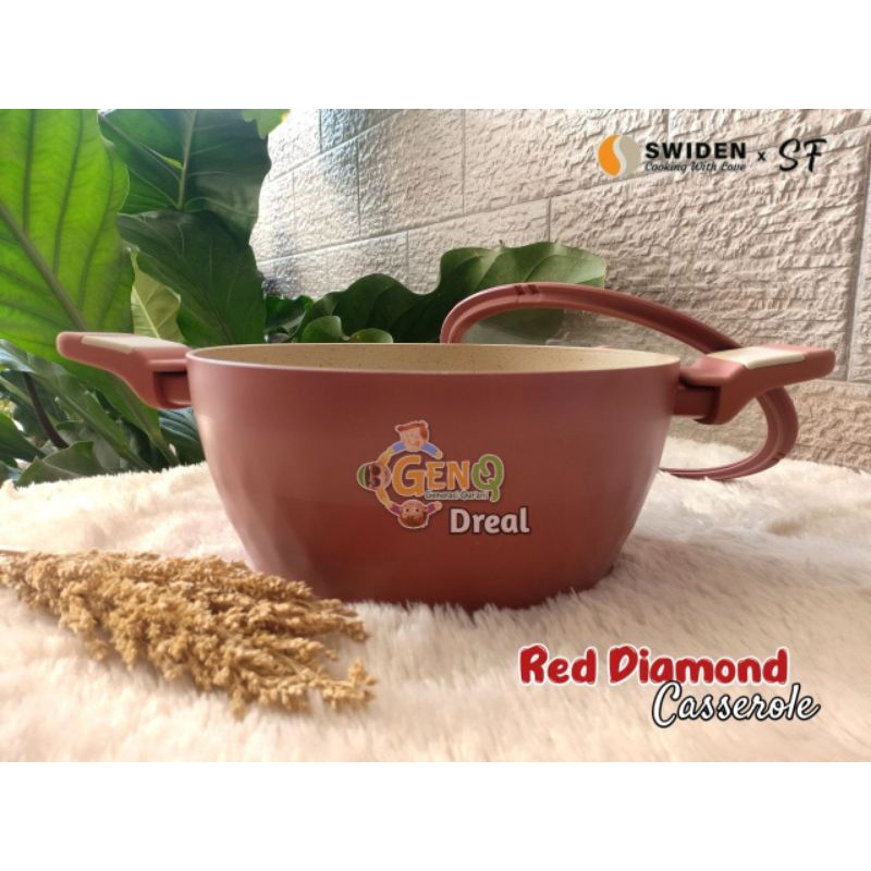 SWIDEN RED DIAMOND COOKWARE SET