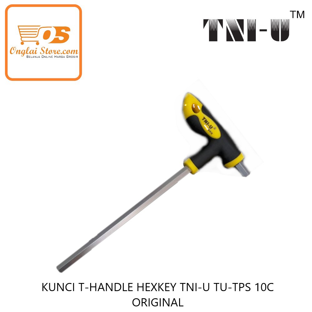 KUNCI T-HANDLE HEXKEY TNI-U TU-TPS 10C ORIGINAL T型六角扳手  (HARGA SPESIAL)