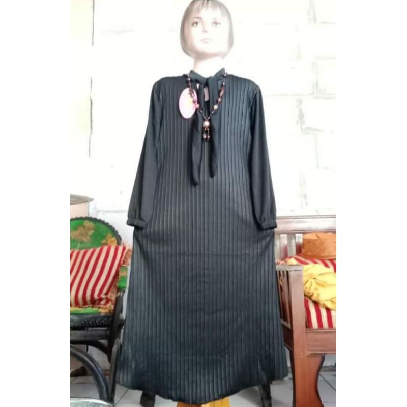 GAMIS PLISKET ANAK TANGGUNG//Gamis Plisket Tali Anak Usia 4 sampai 7 tahun