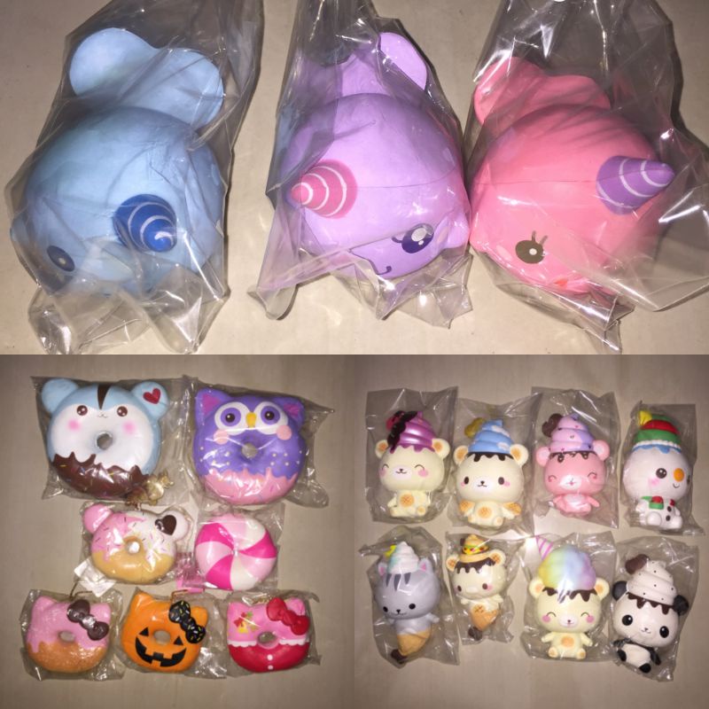 licensed squishy ibloom millie the whale poli owl yumiibear sanrio hello kitty halloween christmas d