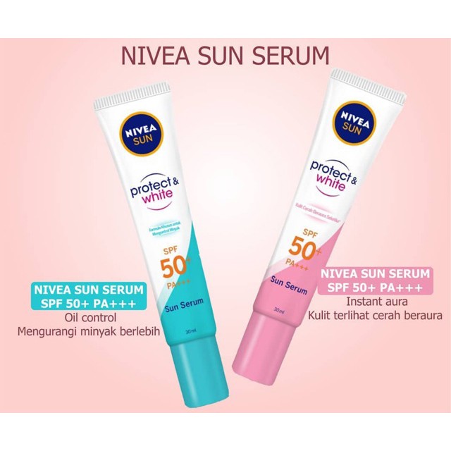 NIVEA SUN SERUM PROTECT &amp; WHITE SERUM