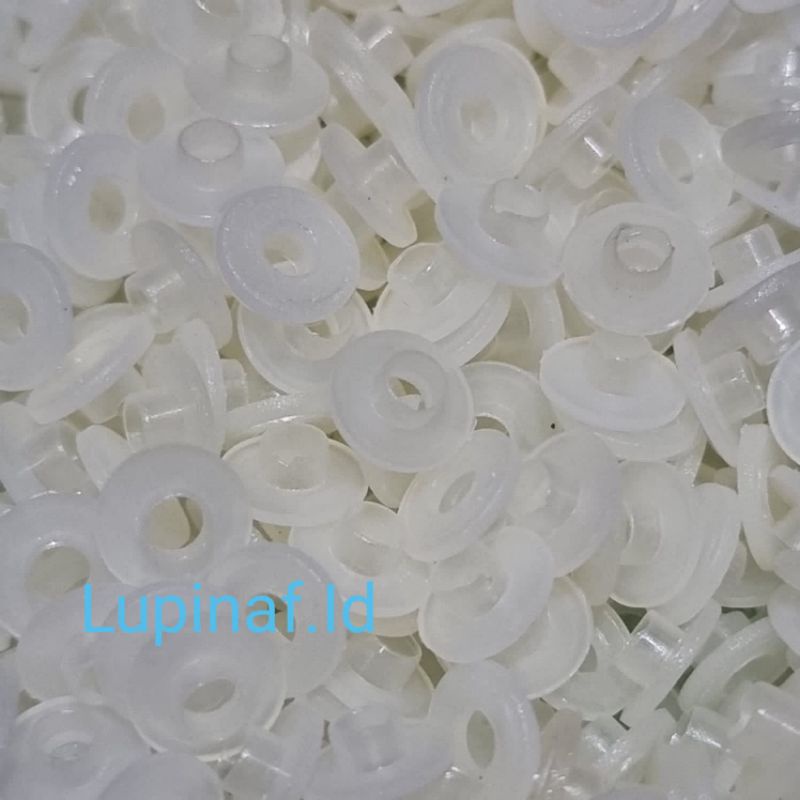 PLASTIK NYLON BUSHING MIKA ISOLATOR RING KANCING TRANSISTOR MOSFET