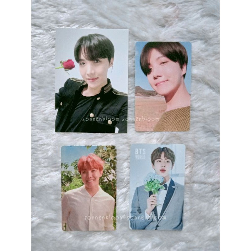 BTS Jhope Jin Official Photocard
