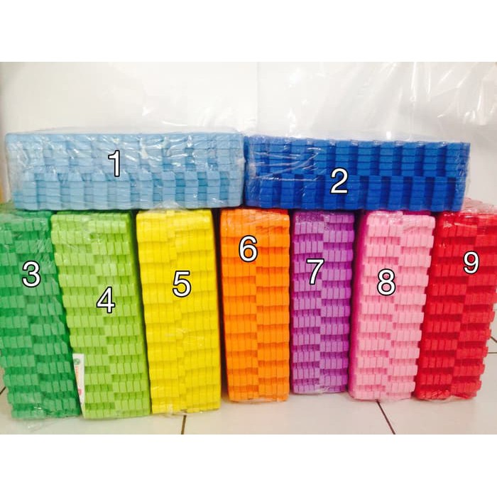 Puzzle Karpet Lantai Evamat Polos