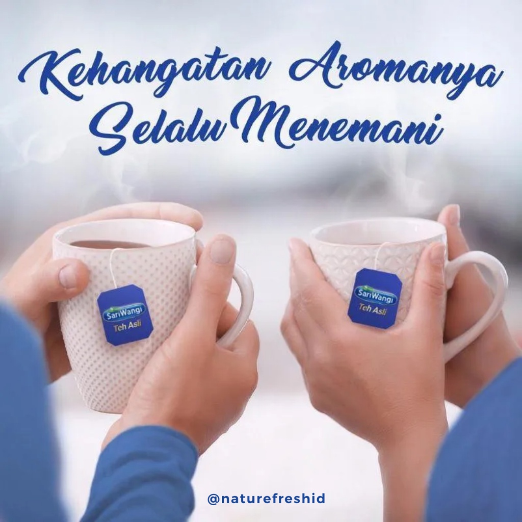 SariWangi Tea Bag Original / SariWangi Teh Kemasan Asli 1.98gr