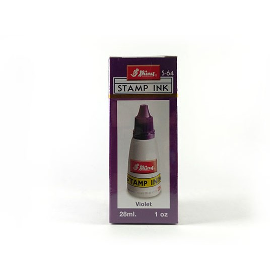 

S-64 PURPLE Tinta Stempel Shiny Self-Inking
