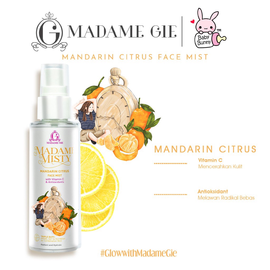 ❤ BELIA ❤ MADAME GIE Skincare ✔️BPOM Clarify Facial Foam Face Wash, Toner, Serum Skin Barrier Lightener Care