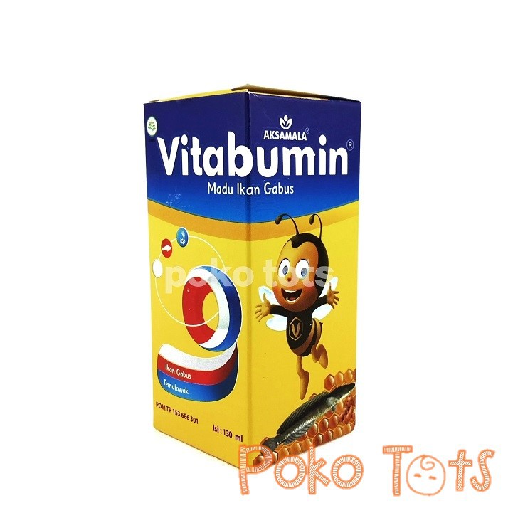 PAKET HEMAT 5 Botol Vitabumin Madu 130ml Nutrisi Tumbuh Kembang dan Penambah Nafsu Makan Anak