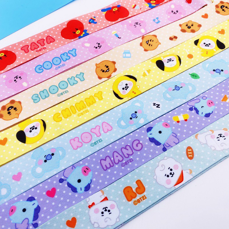 [BS]  BISA COD Strap ID Gantungan HP BT21 Baby KPOP Tali BTS - KP758