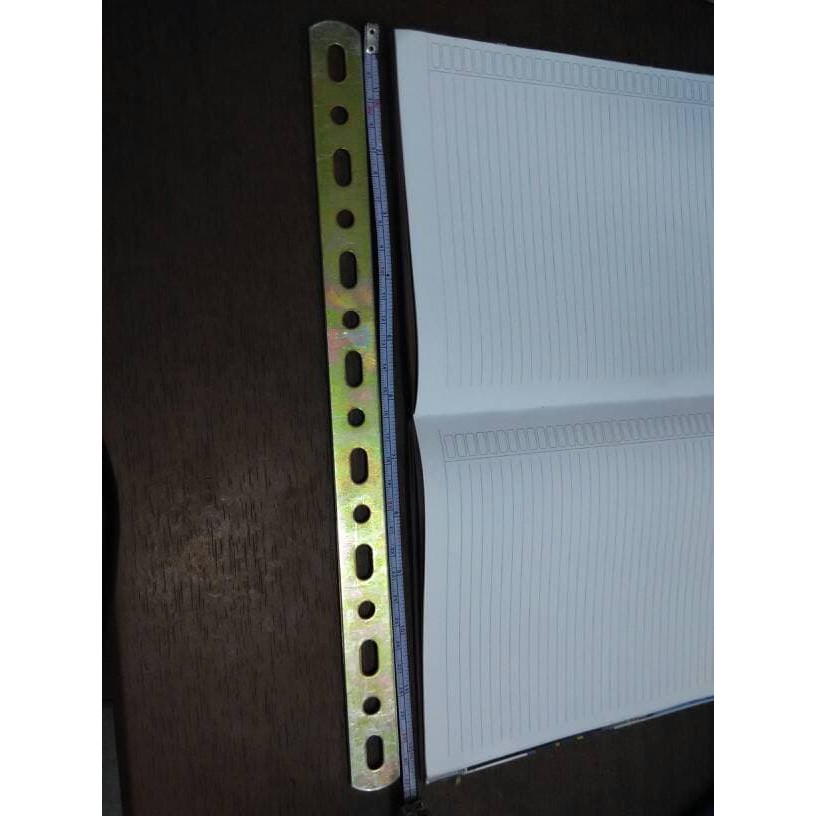 Plat Bracket Breket Bolong Lobang Lubang Besi
