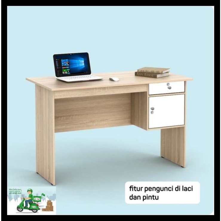 

Meja Kantor Tulis 1/2 Biro Chery Putih