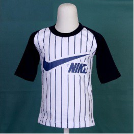 Kaos Anak / Kaos Karakter / Baju Anak / Baju Karakter / Kaos Raglan Nike Putih