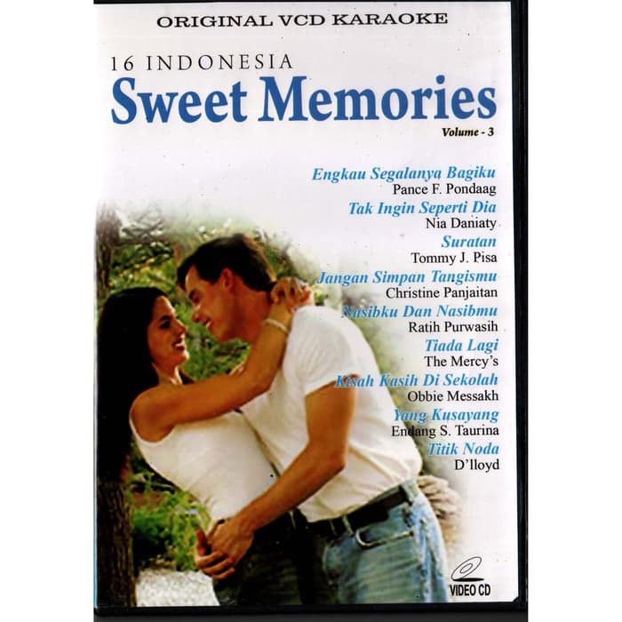 VCD KARAOKE 16 INDONESIA SWEET MEMORIES VOL.3