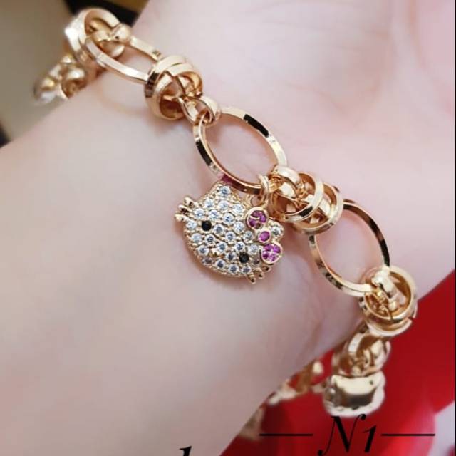 Gelang tangan kitty dewasa