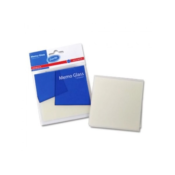 

Ay00! Bantex Memo Glass Label Stiker Transparan 75x75mm 30 Lembar
