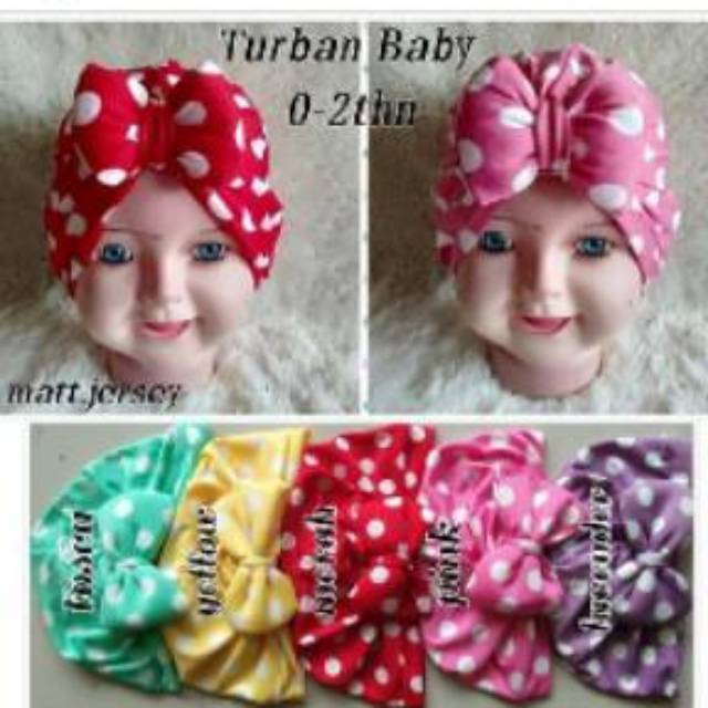 Turban Bayi Motif