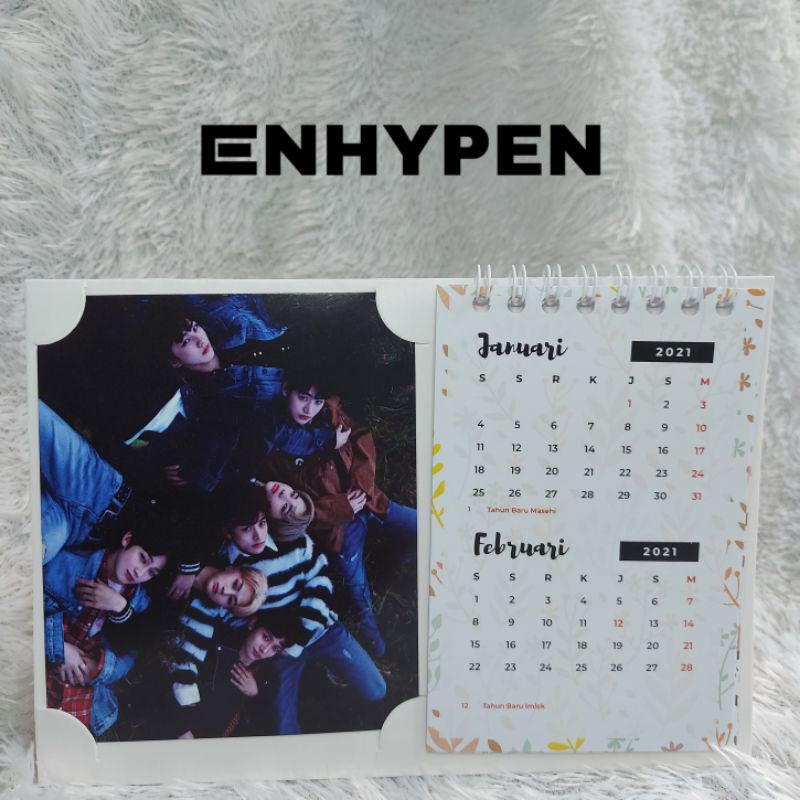 

ENHYPEN Kalender Meja 2022 - ENHYPEN calendar 2022 [ALL MEMBER]