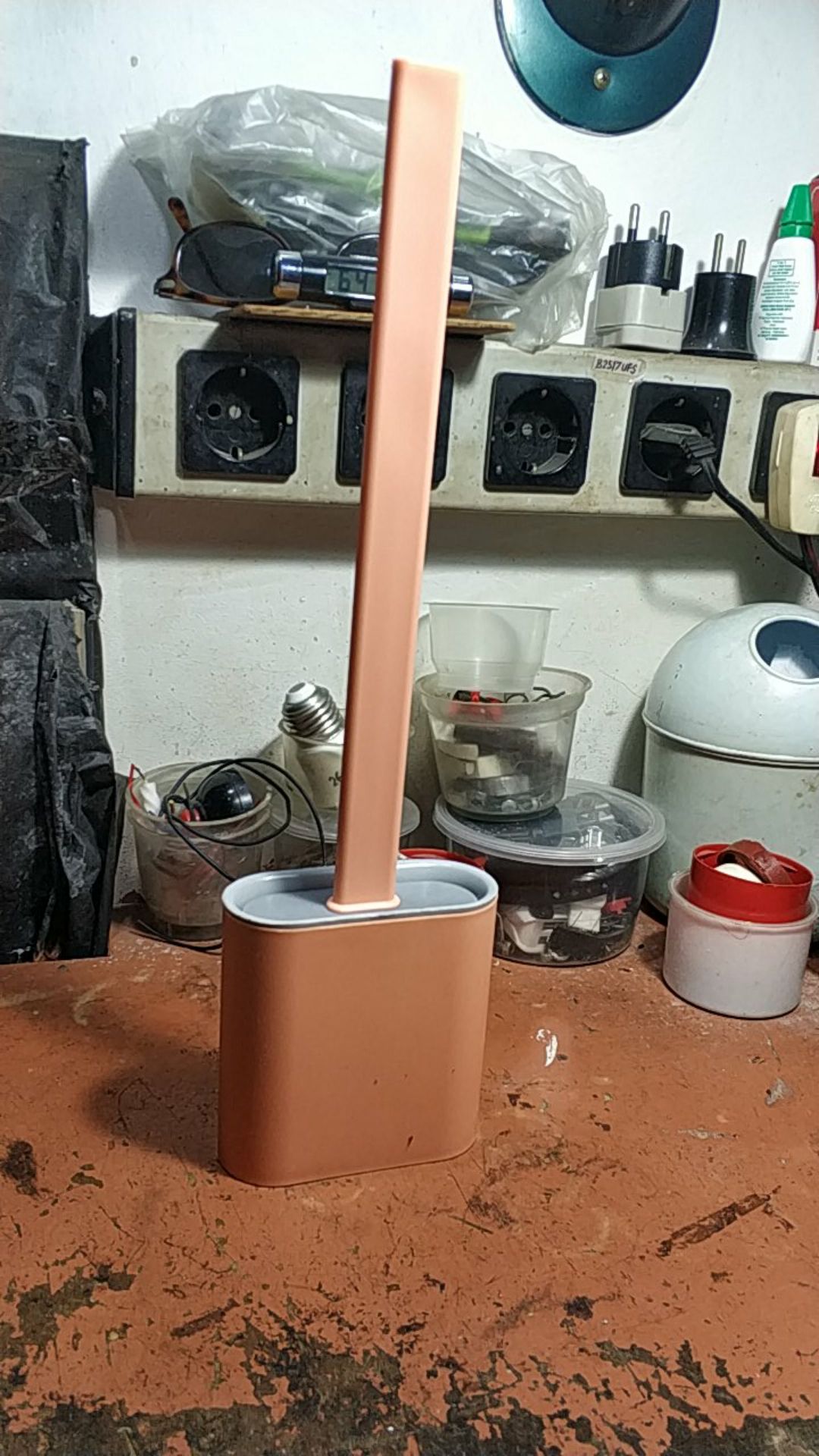 Brush Toilet Sikat Wc Silikon Wadah Silicon Fleksibel Silicone Pembersih Toilet