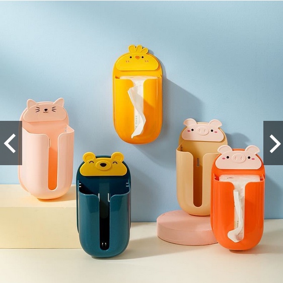 KOTAK TISU ANIMAL / TEMPAT TISSUE TEMPEL DINDING DAPUR TOILET / KOTAK TISSUE DAPUR / KOTAK TISU SERB