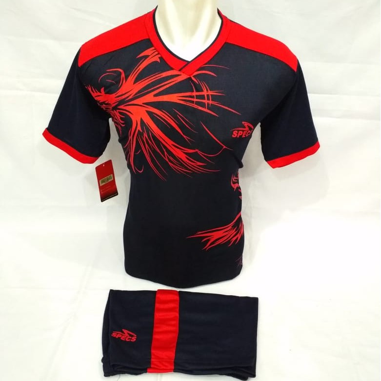 Baju Jersey Futsal Hitam Merah Dongker Shopee Indonesia