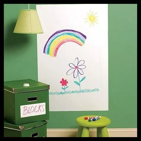 

Diy Wallsticker Whiteboard / Stiker Belajar Sticker Papan Tulis Putih
