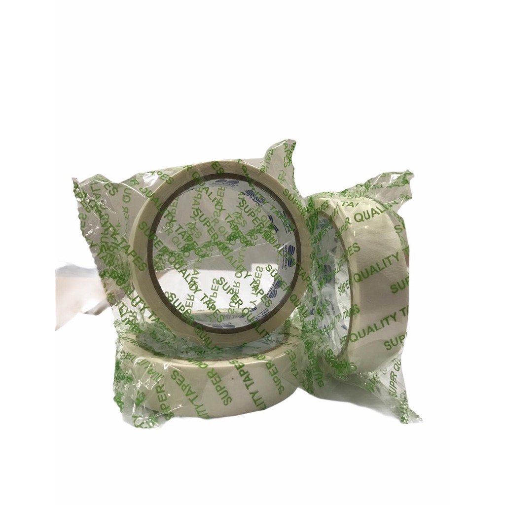 

MS MASKING TAPE 24MM / LAKBAN KERTAS 1 INCH PANJANG 15 METER