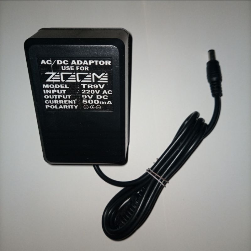 Adaptor untuk efek gitar ZOOM G1Xon, G1XNext, G1X, G5n, GFX-3, GFX-5