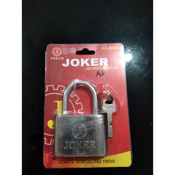 Gembok stainless besar 60mm
