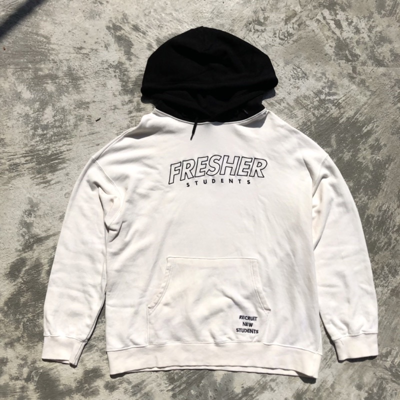 Hoodie Second Fresher White