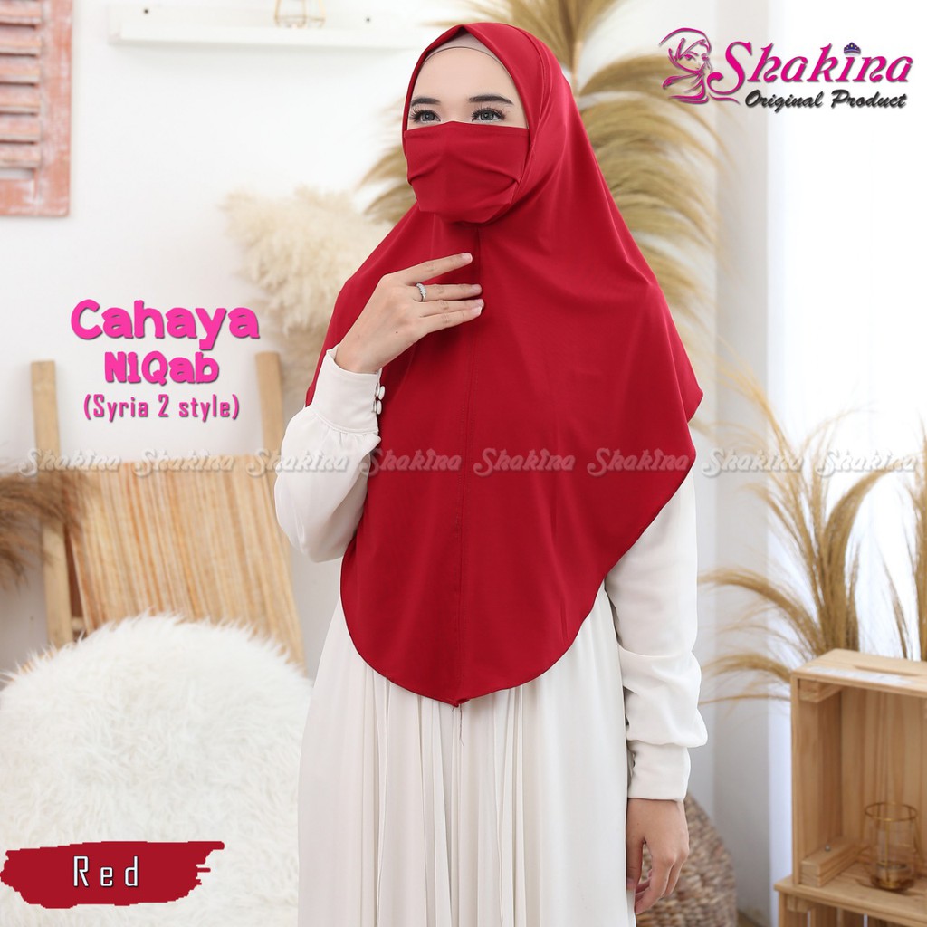 Jilbab Syari Cahaya Niqab Ori Shakina Danisha Hijab-5