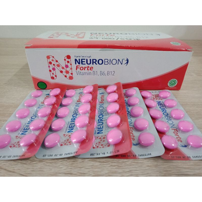 Jual Neurobion Forte (1 Strip Isi 10 Tablet) Indonesia|Shopee Indonesia