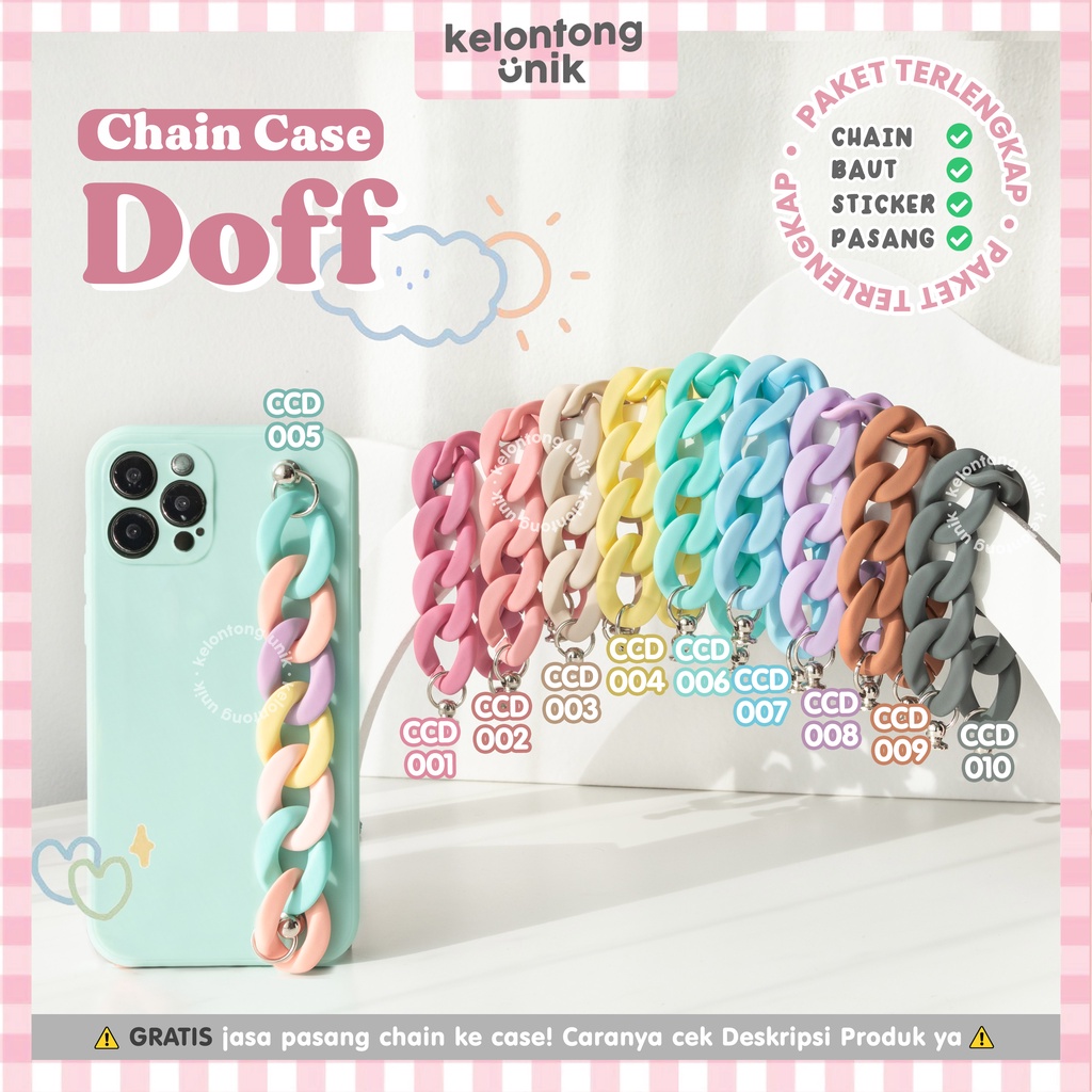 (PAKET RANTAI BAUT LENGKAP + GRATIS JASA PASANG KE CASE) DOFF - Chain Case/ Case Rantai