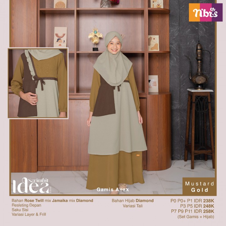 GAMIS ANAK NIBRAS IDEA / GAMIS ANAK NIBRAS