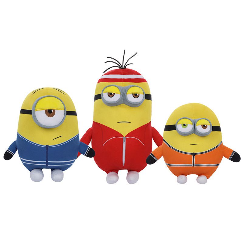 33cm Minions Cute Yellow Soft Plush Filled Toys Stuffed Doll Home Decoration Throw Pillows Kids Gifts