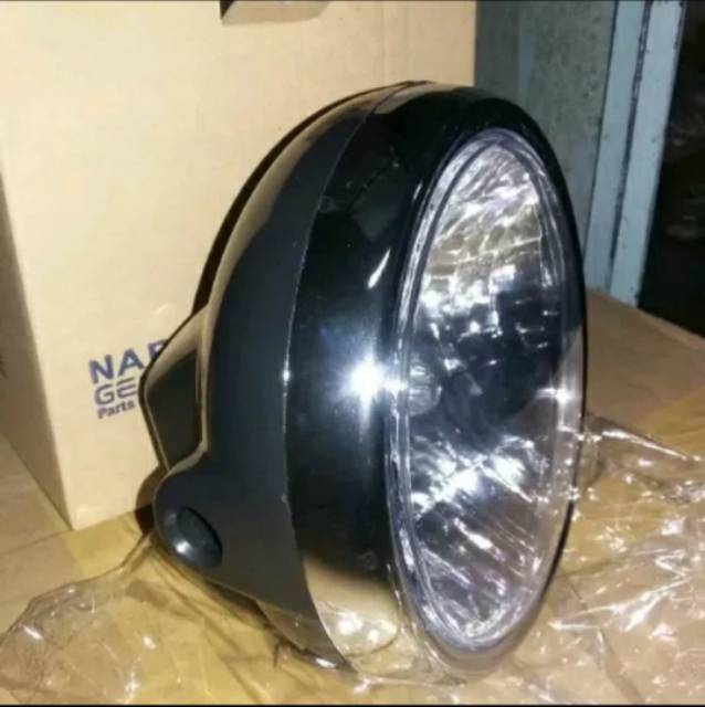 Headlamp reflektor lampu depan honda megapro primus