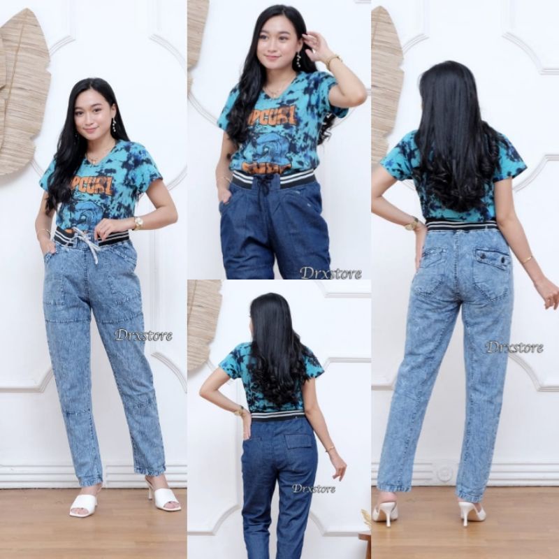 S.M.L Baggy Pant Jeans RIP / Boyfriend Jeans