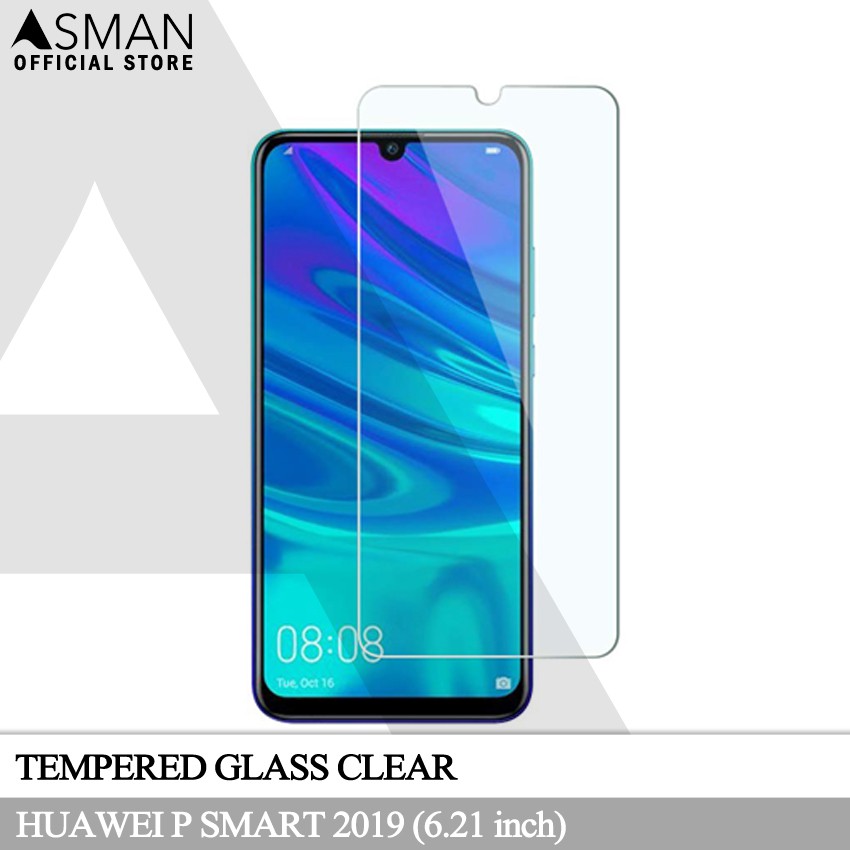 Tempered Glass Huawei P Smart (2019) | Anti Gores Pelindung Layar Kaca - Bening